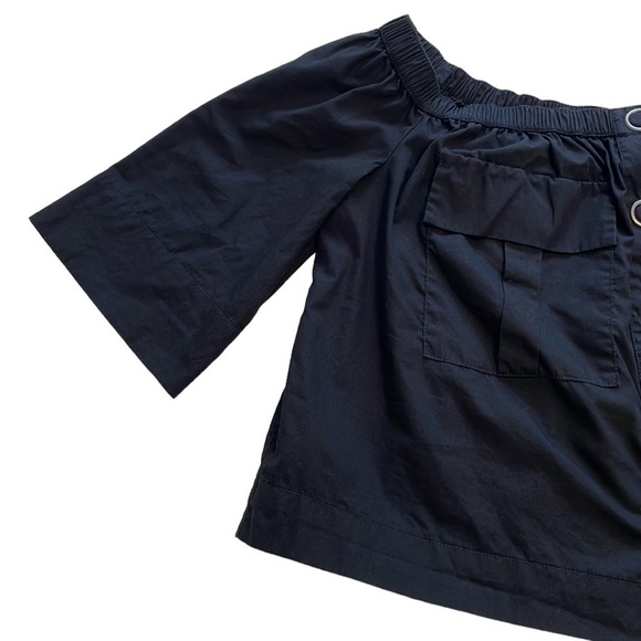 Free People Head Over Heels Cropped Top With Buttons - Size XS - Picture 6 of 10